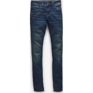 G-Star Dżinsy - Skinny fit - w kolorze niebieskim rozmiar: W26/L30. Niebieskie jeansy G-Star, z aplikacjami. Za 228,38 zł.