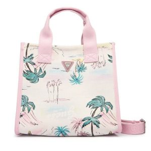 Torebka Guess. Czerwone torebki klasyczne Guess, z aplikacjami, bez dodatków. Za 269,99 zł.