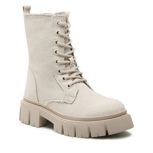 Trapery Jenny Fairy. Brązowe buty zimowe Jenny Fairy, bez obcasa, bez zapięcia. Za 125,99 zł.