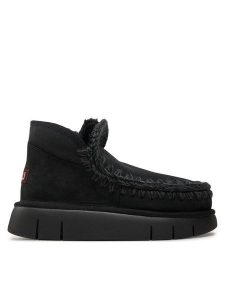 Mou Śniegowce Eskimo Bounce Sneaker FW531009A Czarny. Czarne buty zimowe Mou, ze skóry, bez obcasa, bez zapięcia. Za 679,99 zł.