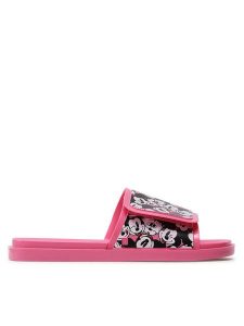 Melissa Klapki Groovy + Mickey Mouse 33632 Czarny. Czarne klapki Melissa, bez wzorów, z tworzywa sztucznego, bez obcasa. Za 219,99 zł.