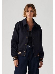 Levi's Kurtka koszulowa w kolorze granatowym rozmiar: XS. Niebieskie kurtki Levi's®, s, bez wzorów, z bawełny, bez kaptura. Za 295,86 zł.