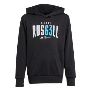 Bluza z kapturem Mercedes - AMG Petronas Formula One Team George Russell. Czarne bluzy ADIDAS, m, bez wzorów, z kapturem. Za 259,00 zł.