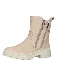 Ara Shoes Skórzane botki w kolorze beżowym rozmiar: 39. Brązowe botki Ara Shoes, bez wzorów, bez obcasa, bez zapięcia. Za 241,56 zł.