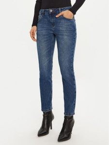 One Teaspoon Jeansy 26586 Niebieski Slim Fit. Niebieskie jeansy One Teaspoon, bez wzorów, z bawełny. Za 449,99 zł.