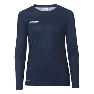 Koszulka bramkarska z długim rękawem Uhlsport Progressive. Białe bluzki Uhlsport, bez wzorów, sportowe, bez kołnierzyka, bez ramiączek. Za 177,50 zł.