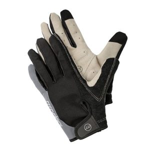 Rękawiczki rowerowe unisex madani długie SLOTH`S PAW. Szare rękawiczki MADANI, bez wzorów. Za 28,99 zł.