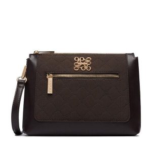 Torebka Nine West. Brązowe listonoszki Nine West, bez wzorów, bez dodatków. Za 249,99 zł.