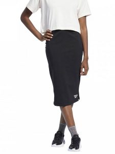 Reebok Spódnica w kolorze czarnym rozmiar: XXS. Czarne spódnice Reebok, na co dzień, xxs, bez wzorów, midi. Za 57,06 zł.