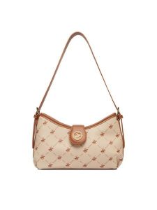 Beverly Hills Polo Club Torebka CEO-BHPC-L-015-09 Brązowy. Brązowe torebki klasyczne Beverly Hills Polo Club, bez wzorów, z materiału, bez dodatków. Za 229,99 zł.