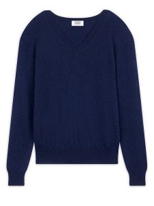 AUTHENTIC CASHMERE Kaszmirowy sweter "Gardoria" w kolorze granatowym rozmiar: S. Niebieskie swetry oversize AUTHENTIC CASHMERE, s, bez wzorów, z kaszmiru, bez ramiączek. Za 369,99 zł.
