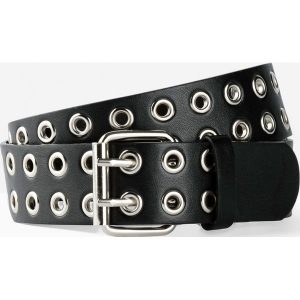 Pasek. Czarne paski bonprix, bez wzorów, eleganckie. Za 62,99 zł.
