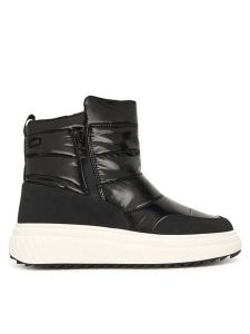 Caprice Śniegowce 9-26408-45 Czarny. Czarne buty zimowe Caprice, z materiału, bez obcasa, bez zapięcia. Za 499,99 zł.