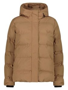 Cmp Kurtka zimowa w kolorze jasnobrązowym rozmiar: 36. Brązowe kurtki CMP, na zimę, m, bez wzorów, z puchu, bez kaptura. Za 269,11 zł.