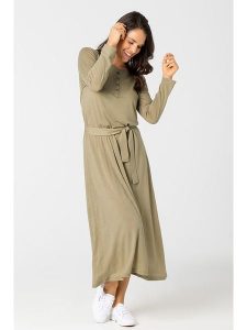 Super.natural Sukienka w kolorze oliwkowym rozmiar: S. Brązowe sukienki super.natural, s, bez wzorów, z tkaniny, bez kołnierzyka, bez ramiączek, maxi. Za 152,99 zł.