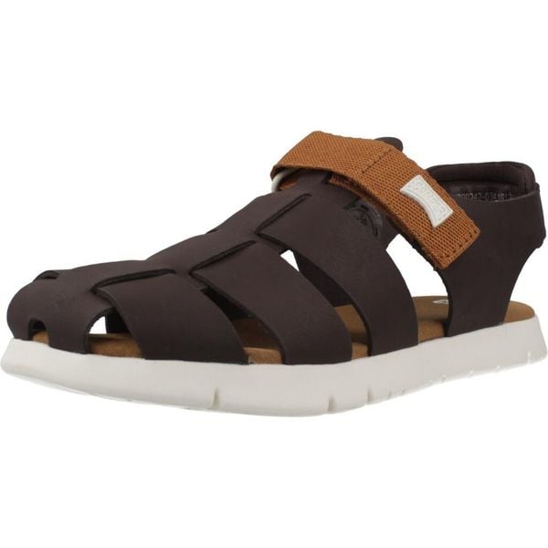 Sandały CAMPER LAMPER EBONY Brązowy. Brązowe buty trekkingowe Camper, ze skóry, bez zapięcia. Za 280,55 zł.