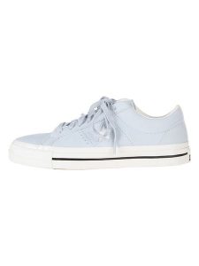 Converse Skórzane sneakersy "One Star Pro" w kolorze błękitnym rozmiar: 45. Niebieskie trampki Converse, bez wzorów, z nubiku, bez zapięcia. Za 171,68 zł.