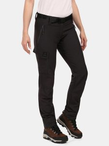 Kilpi Spodnie funkcyjne "Belvela" w kolorze czarnym rozmiar: 42. Czarne spodnie dresowe Kilpi, bez wzorów, z materiału, outdoorowe. Za 327,87 zł.