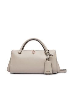 Guess Torebka HWVG97 34060 Beżowy jasny. Brązowe kuferki Guess, z aplikacjami, ze skóry, bez dodatków. Za 634,99 zł.