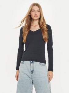 Levi's® Bluzka A9330-0000 Czarny Regular Fit. Czarne bluzki s, bez wzorów, z bawełny, bez kołnierzyka, bez ramiączek. Za 119,99 zł.