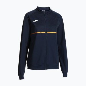 Bluza do biegania damska Joma Record III Full Zip. Niebieskie bluzy JOMA, s, bez wzorów, bez kaptura. Za 129,99 zł.