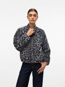Vero Moda Kurtka przejściowa w kolorze szarym rozmiar: XS. Szare kurtki Vero Moda, xs, bez wzorów, bez kaptura. Za 149,31 zł.