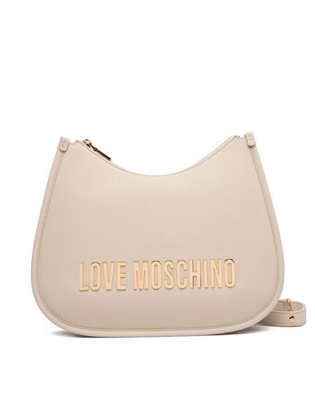 LOVE MOSCHINO Torebka JC4021PP0NKD0110 Écru. Torebki klasyczne LOVE MOSCHINO, bez wzorów, ze skóry, bez dodatków. Za 569,99 zł.