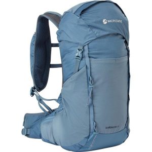Plecak trekkingowy Montane Trailblazer 25 - stone blue. Niebieskie plecaki Montane. Za 529,99 zł.