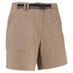 Szorty turystyczne Lafuma Access Beżowe. Brązowe szorty Lafuma, bez wzorów, sportowe. W wyprzedaży za 223,30 zł.