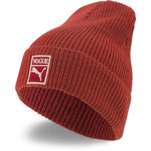 Kapelusz Puma X Vogue High Top Beanie, Dla obu płci. Czerwone kapelusze Puma, bez wzorów. Za 290,00 zł.