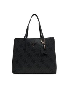 Guess Torebka Meridian II HWOS69 74230 Szary. Szare shopper bag Guess, z aplikacjami, ze skóry, bez dodatków. Za 749,99 zł.