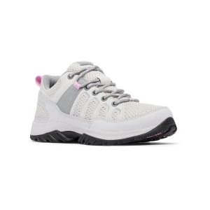 Buty turystyczne damskie Columbia Granite Trail Wp. Szare buty trekkingowe Columbia, bez zapięcia. W wyprzedaży za 403,00 zł.