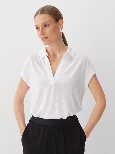 Someday Koszulka w kolorze białym rozmiar: 42. Białe bluzki someday., bez wzorów, bez kołnierzyka, bez ramiączek. Za 109,78 zł.