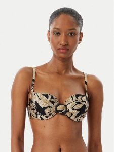 Selmark Góra od bikini BO317 Czarny. Czarne bikini Selmark, bez wzorów, z syntetyku. Za 389,99 zł.