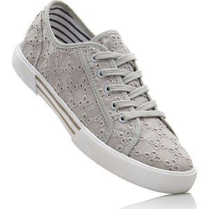 Tenisówki bonprix szary. Buty sportowe marki bonprix. Za 54,99 zł.
