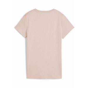 Damska koszulka ESS ELEVATED PUMA Rose Quartz Pink. Czerwone bluzki Puma, s, z aplikacjami, eleganckie, bez kołnierzyka, bez ramiączek. W wyprzedaży za 69,00 zł.