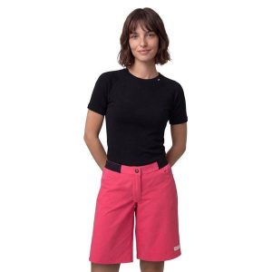 Damskie krótkie spodenki gravel Kolarstwo Siroko Lemur-W Red. Czerwone szorty SIROKO, bez wzorów, z elastanu. Za 297,00 zł.