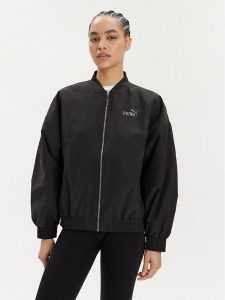 Puma Kurtka bomber Style 623687 Czarny Oversize. Czarne kurtki Puma, s, bez wzorów, z syntetyku, bez kaptura. Za 279,99 zł.