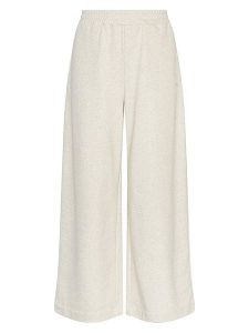 MOSS COPENHAGEN Spodnie dresowe w kolorze kremowym rozmiar: S/M. Brązowe spodnie dresowe Moss Copenhagen, m, bez wzorów, z dresówki. Za 149,45 zł.