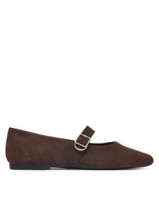 Vagabond Shoemakers Baleriny Jolin 5608-040-32 Brązowy. Brązowe balerinki Vagabond Shoemakers, bez wzorów, ze skóry, bez obcasa, bez zapięcia. Za 434,99 zł.
