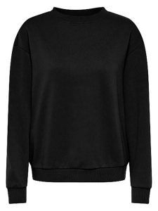 JDY Bluza "Nanna" w kolorze czarnym rozmiar: L. Czarne bluzy JDY, l, bez wzorów, bez kaptura. Za 99,95 zł.