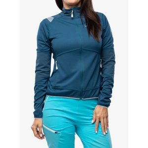 Bluza damska La Sportiva Bockmattli 2.0 Ls Tech Shirt. Zielone bluzy La Sportiva, na zimę, l, bez wzorów, bez kaptura. Za 386,99 zł.