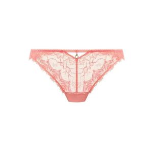 Figi damskie Freya Fascinate. Czerwone figi Freya, bez wzorów, z koronki. Za 166,00 zł.