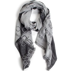 Szal CALVIN KLEIN - Logo Jaquard Scarf K50K504495 001. Szaliki marki Calvin Klein. Za 229,00 zł.