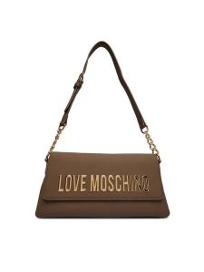 LOVE MOSCHINO Torebka JC4024PP1ALD0200 Brązowy. Brązowe torebki klasyczne LOVE MOSCHINO, bez wzorów, ze skóry, bez dodatków. Za 439,00 zł.