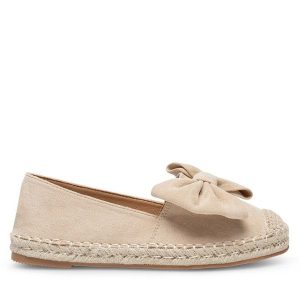 Espadryle DeeZee. Brązowe espadryle DeeZee, bez wzorów, bez obcasa. Za 99,99 zł.