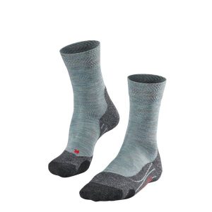 Skarpetki damskie Falke TK2 Melange. Niebieskie skarpetki Falke, bez wzorów. Za 171,00 zł.