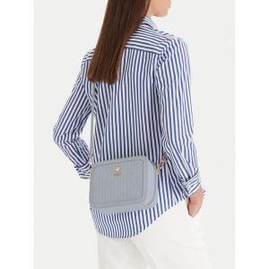 Torebka Beverly Hills Polo Club. Niebieskie listonoszki Beverly Hills Polo Club, bez wzorów, bez dodatków. Za 249,99 zł.