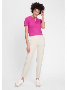 Olsen Dżinsy - Straight fit - w kolorze beżowym rozmiar: 48. Brązowe jeansy Olsen, bez wzorów. Za 139,54 zł.