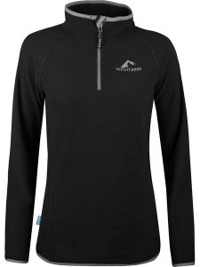 Westfjord Bluza polarowa "Hekla" w kolorze czarnym rozmiar: M. Czarne bluzy Westfjord, m, bez wzorów, z materiału, bez kaptura. Za 92,21 zł.